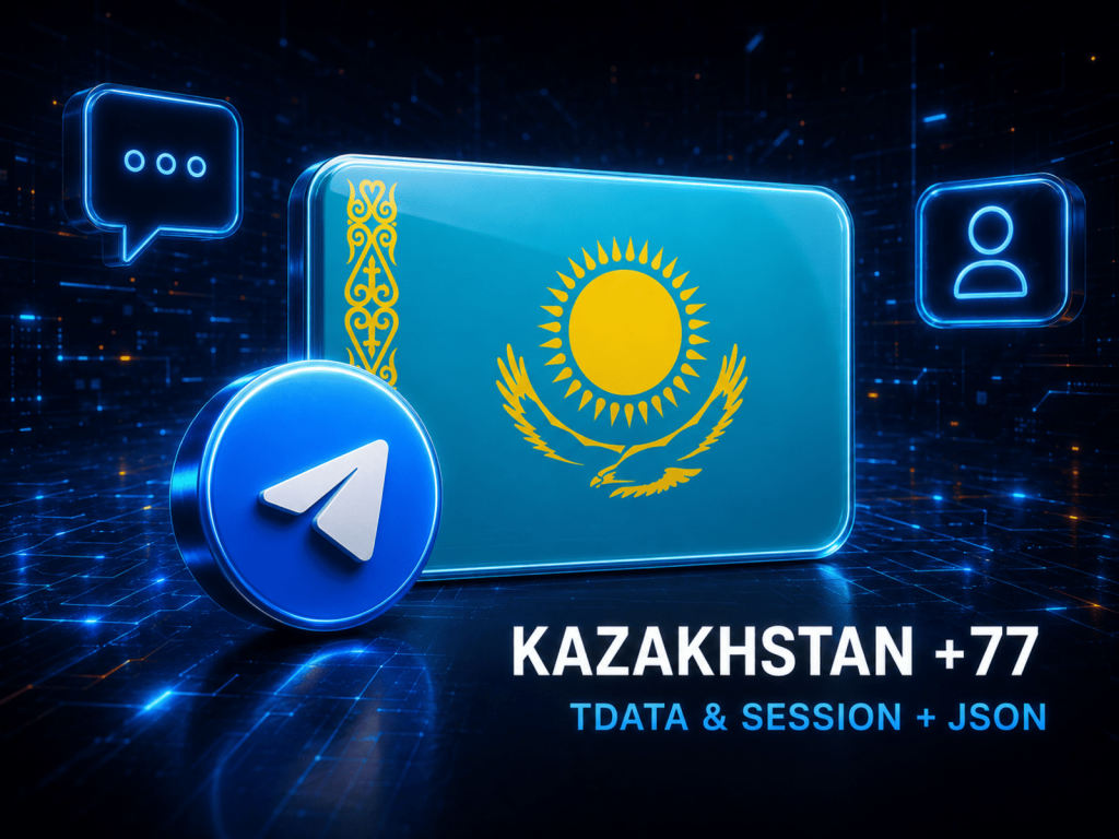 Kazakhstan +77 TDATA & SESSION + JSON