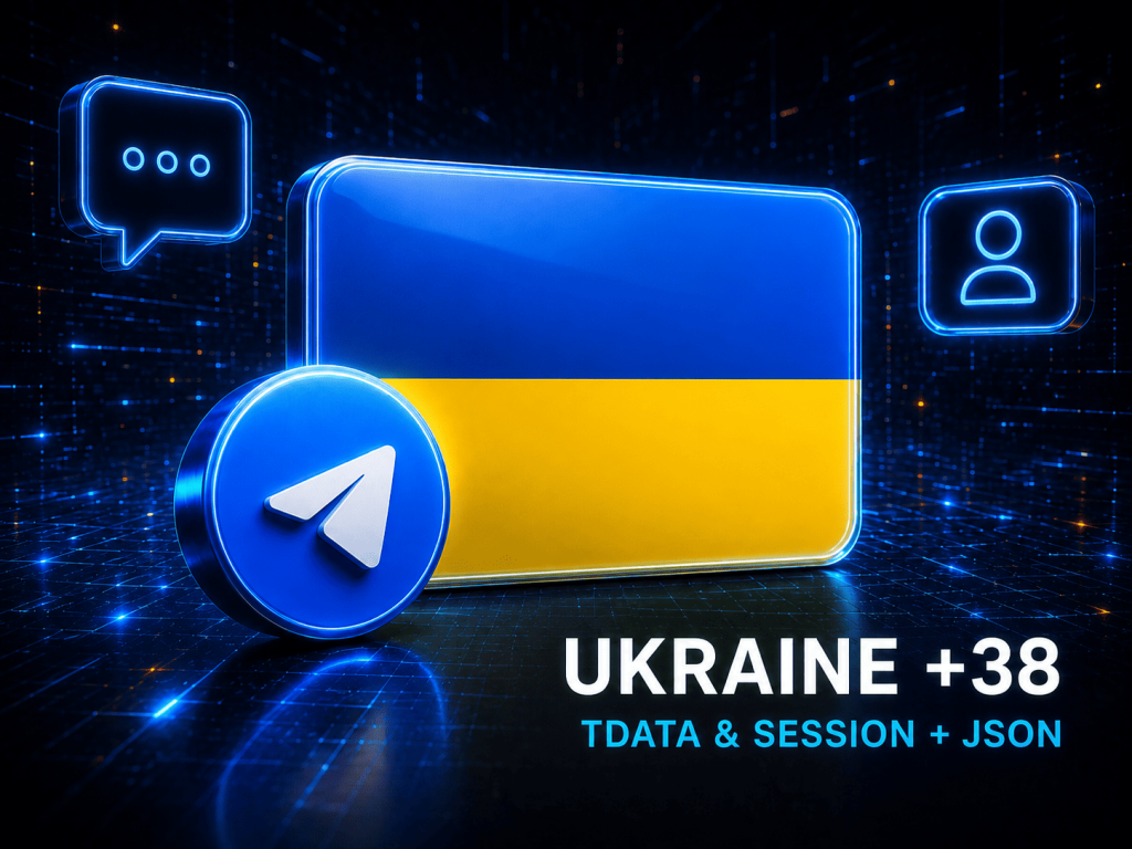 Ukraine +38 TDATA & SESSION + JSON
