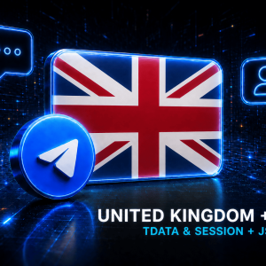 🇬🇧 United Kingdom +44 TDATA & SESSION + JSON